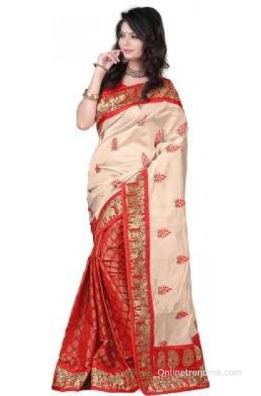 Roop Kashish Embellished Fashion Art Silk Sari